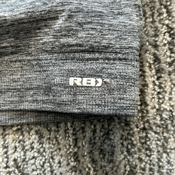 RBX heathered grey racer back bra - Picture 2 of 4